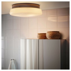 Фото2.Подвесная лампа, опаловый белый GASGRUND IKEA 202.238.58