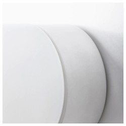 Фото1.Потолочный / настенный светильник, белый OSTANA IKEA 103.123.84