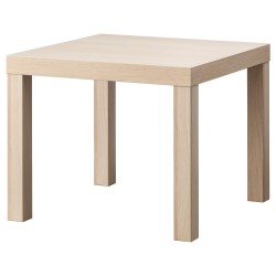 Фото1.Столик журнальний LACK Ikea дуб білого кольору 703.190.28