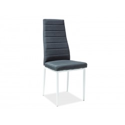 Фото2.Комплект стіл Turin 110(170)x74 білий + 4 крісла H-266 (бежевий,чорний,сірий,синій)