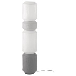 Фото3.Напольный светильник, белый / серый MAJORNA IKEA 603.588.31