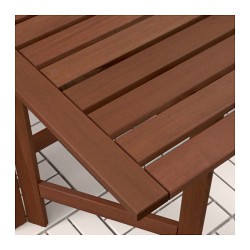 Фото1.Комплект садовый IKEA ÄPPLARÖ 892.686.27 (стол + 2 кресла) коричневый
