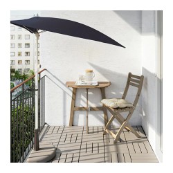 Фото1.Столик садовый IKEA ASKHOLMEN 803.210.21 светло-коричневый