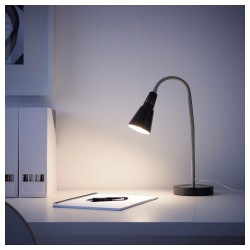 Фото2.Настольная лампа, черный KVART IKEA 601.524.58