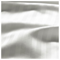 Фото3.Комплект постельного белья NATTJASMIN 603.371.60 белый 200*200/50*60 IKEA