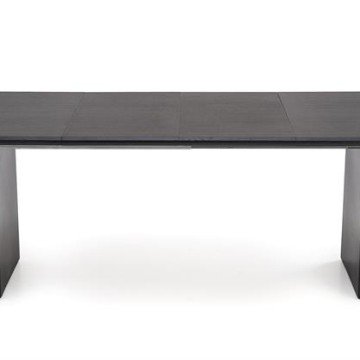 Фото3.Розкладний стіл BOLERO 160-250x90x78 см натуральний дуб/чорний