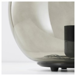Фото1.Настільна лампа сірого кольору FADO IKEA 403.563.00