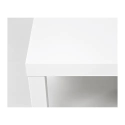 Фото4.Столы журнальные LACK Ikea черный, белый  403.492.63