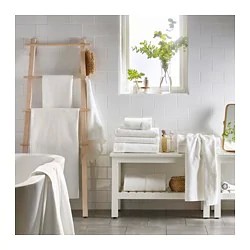 Фото5.Банное полотенце SALVIKEN 70x140 cm IKEA 503.132.25 белое