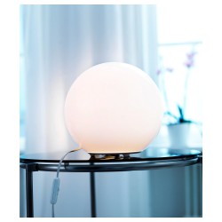 Фото2.Настільна лампа білого кольору FADO IKEA 800.963.72
