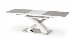 Фото2.Обеденный стол раскладной Halmar SANDOR-2 серый
