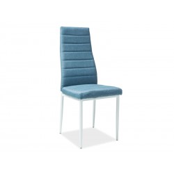 Фото3.Комплект стіл Turin 110(170)x74 білий + 4 крісла H-266 (бежевий,чорний,сірий,синій)