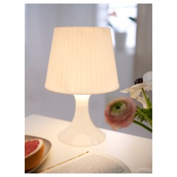 Фото3.Настольная лампа белая LAMPAN IKEA 200.469.88
