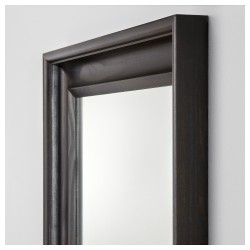 Фото1.Зеркало темно коричневе HEMNES IKEA 001.228.22