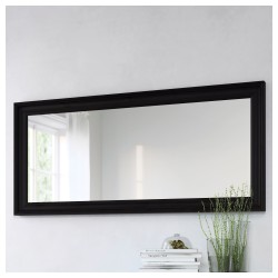 Фото2.Зеркало, черно- коричневый HEMNES IKEA 101.212.52