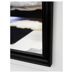 Фото1.Зеркало, черно- коричневый HEMNES IKEA 101.212.52