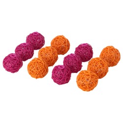 Фото2.Прикраса для освітлення оранжеві ,рожеві кулі SOLVINDEN IKEA 603.830.05