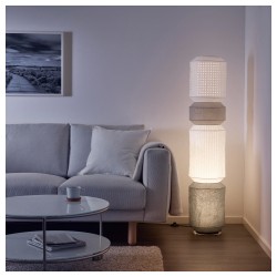 Фото2.Напольный светильник, белый / серый MAJORNA IKEA 603.588.31