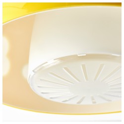 Фото2.Підвісна лампа, жовта SKOJIG IKEA 601.430.01