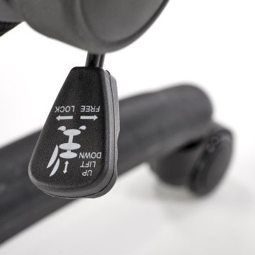 Фото7.Офісний стілець BLOOM сірий/чорний