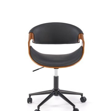 Фото3.Офісний стілець BILBO чорний/горіх