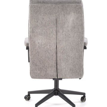 Фото3.Обертовий стілець ADRIANO сірого кольору