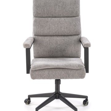 Фото4.Обертовий стілець ADRIANO сірого кольору