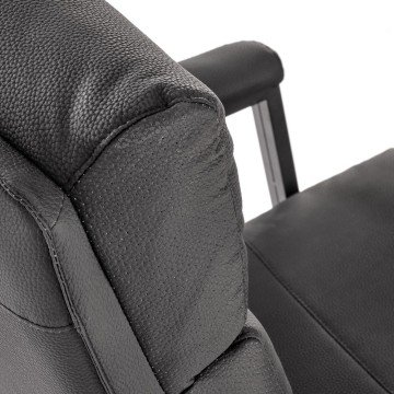 Фото3.Обертовий стілець ADRIANO 2 чорного кольору