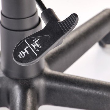 Фото5.Обертовий стілець BJORN чорно-сірого кольору