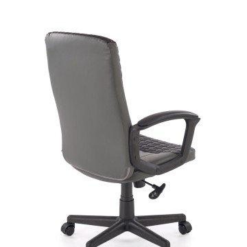 Фото3.Обертовий стілець BJORN чорно-сірого кольору