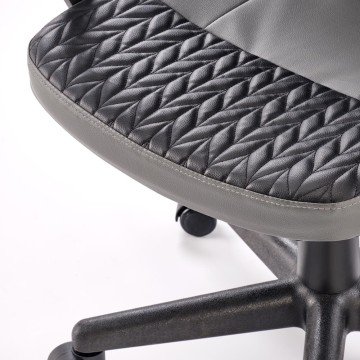 Фото2.Обертовий стілець BJORN чорно-сірого кольору