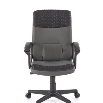 Фото1.Обертовий стілець BJORN чорно-сірого кольору