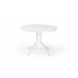 Фото4.Комплект обідній HALMAR стіл GLOSTER і стільці Barkley  106/75 см Білий