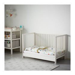 Фото3.Дитяче ліжко біле GULLIVER 102.485.19 IKEA