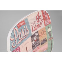 Фото3.Крісло Halmar FLYER paris Мультиколор