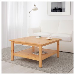 Фото1.Журнальний столик свiтло-коричневий HEMNES IKEA 902.821.37