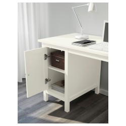 Фото5.Письменный стол белый HEMNES IKEA 702.457.25