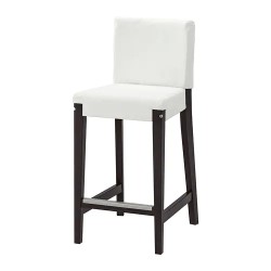Фото1.Барний стілець IKEA HENRIKSDAL темно-коричневий 304.261.34