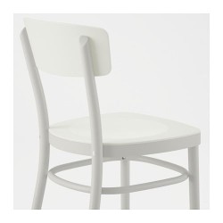 Фото3.Кресло белое IDOLF 402.288.12 IKEA