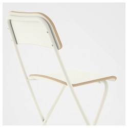 Фото2.Барний стілець IKEA FRANKLIN білий 704.048.75