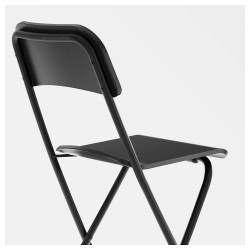 Фото2.Барный стул IKEA FRANKLIN черный 504.064.65