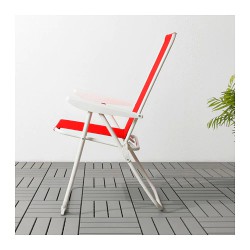Фото1.Крісло пляжне IKEA HAMO 304.256.67 червоний