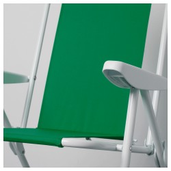 Фото2.Кресло пляжное IKEA HАMO 504.267.84 зеленый