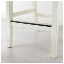 Фото2.Барний стілець IKEA INGOLF білий 101.226.47