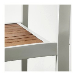 Фото1.Стілець садовий IKEA SJÄLLAND 703.865.03 світло-сірий світло-коричневий