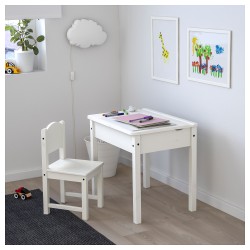 Фото6.Стол детский SUNDVIK IKEA Белый