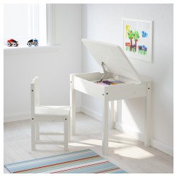 Фото3.Стол детский SUNDVIK IKEA Белый