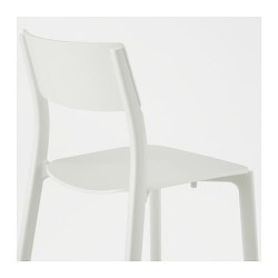 Фото5.Кресло белое JANINGE 002.460.78 IKEA