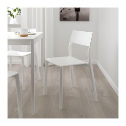 Фото8.Кресло белое JANINGE 002.460.78 IKEA