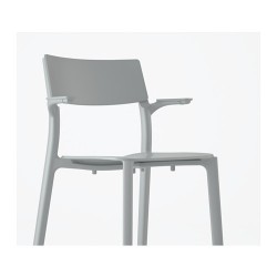 Фото7.Крісло сіре з підлокітниками JANINGE 402.805.17 IKEA